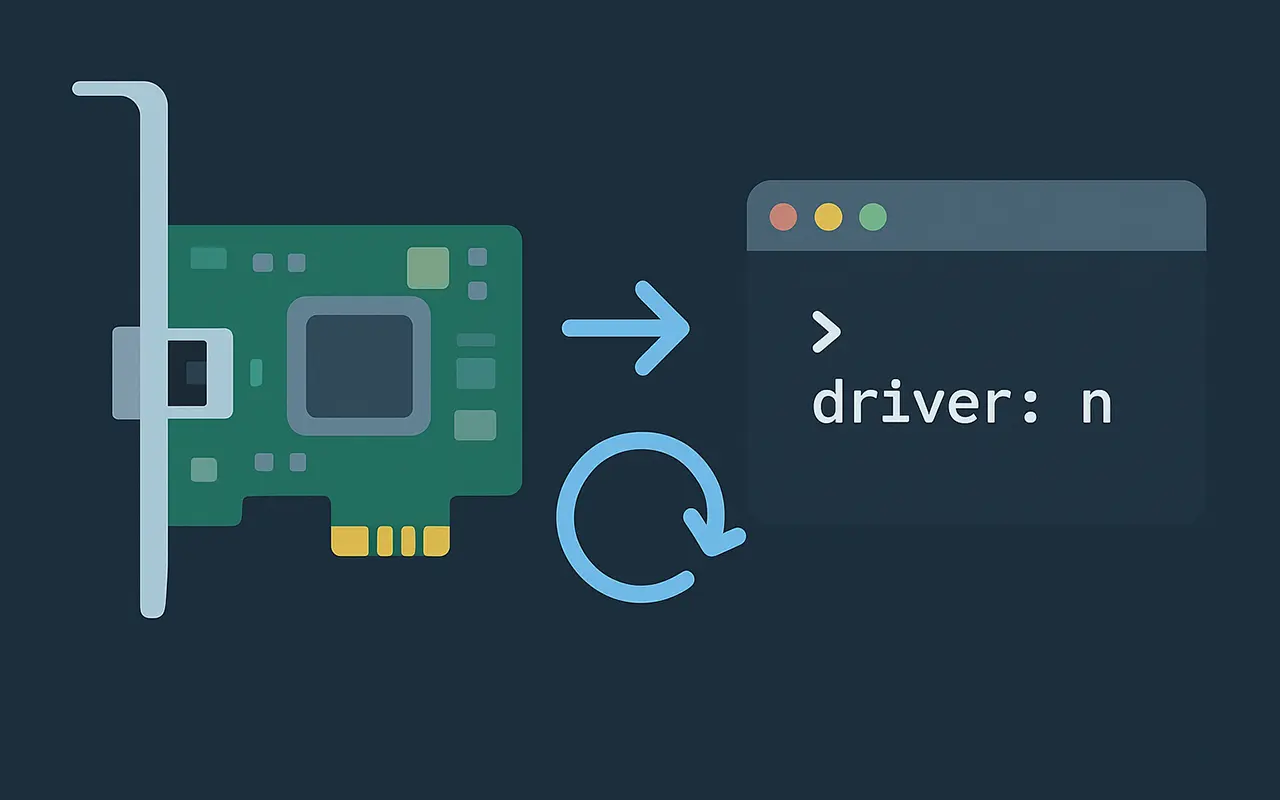 Netdev Driver Discover Network Driver Name | Julio Batista Silva