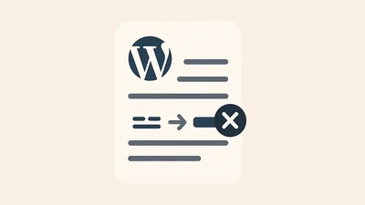 Hífen duplo no Wordpress featured image