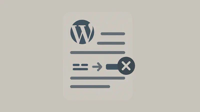 Guion doble en Wordpress featured image