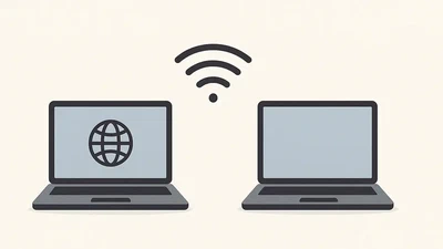 Share Internet via Ad-Hoc featured image