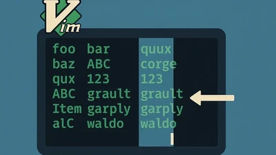 Vim - Borrar columna featured image